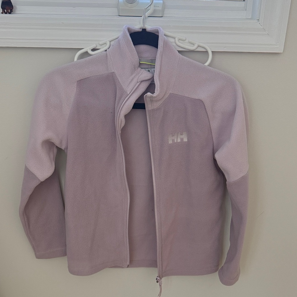 Helly Hensen Kids Lavender Fleece Jacket, size 10